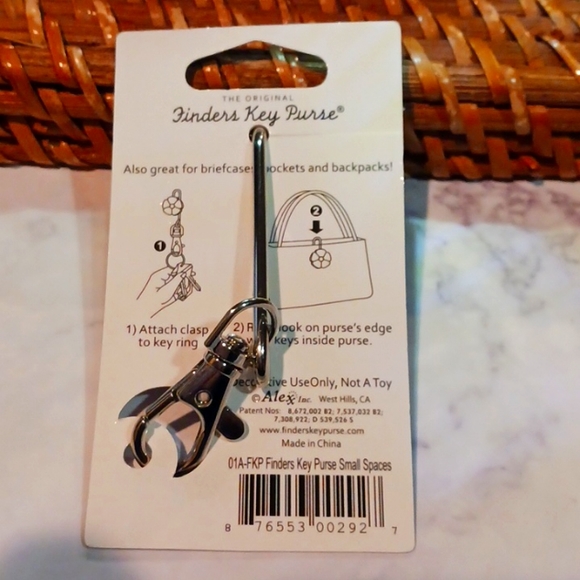 PINK ANGEL Alexx Finders Key Purse Keychain/Hook for bag, purse & more - Picture 3 of 3